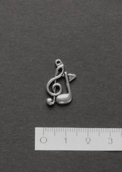 Violinschlüssel mit Note